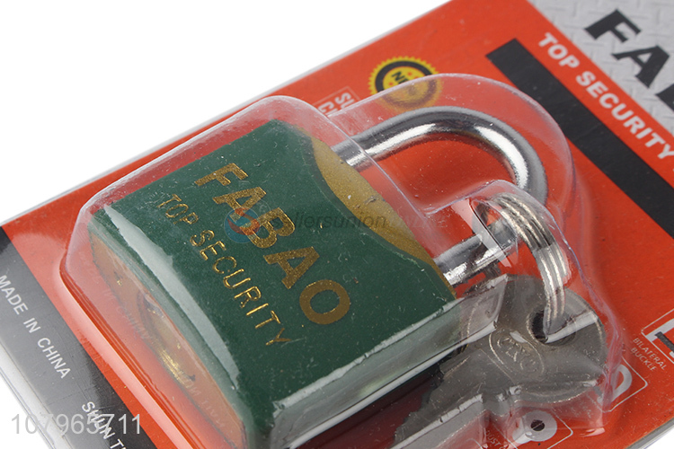 Factory Price Green Case Creative Household Universal Padlock