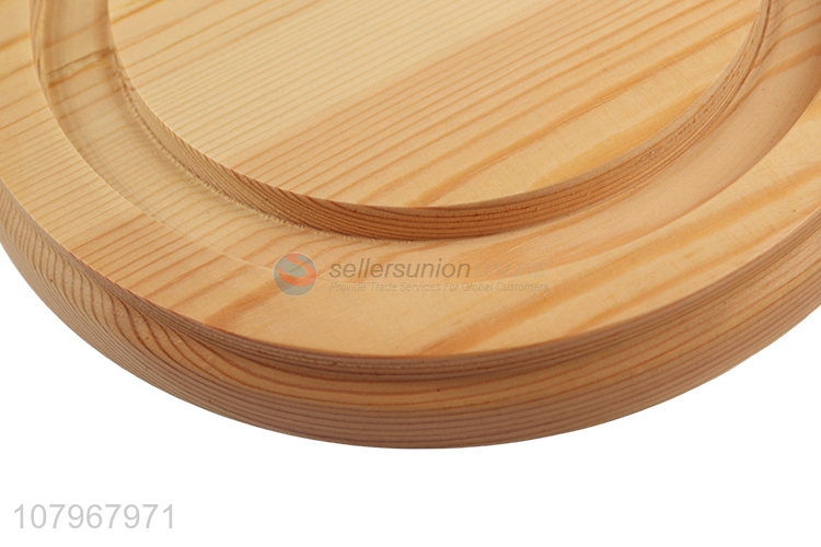 China export round wooden exquisitely sealed lid storage box lid