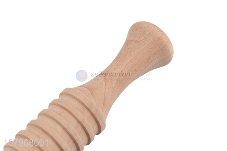 Wholesale wooden carved embossed rolling pin kitchen baking gadgets