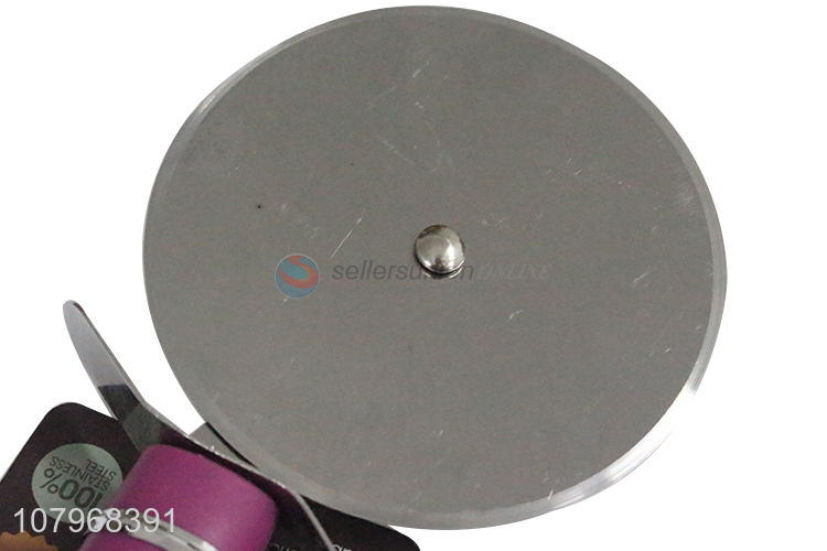 New Design Plastic Handle Stainless Steel Pizza Cutter Wheel