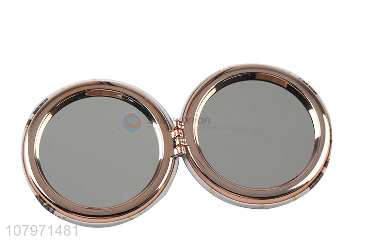 Hot Sale Ladies Round Double Sides Makeup Mirror Cute Small Mirror