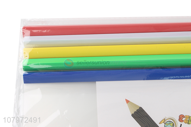 Popular products durable plastic transparent file folder for office