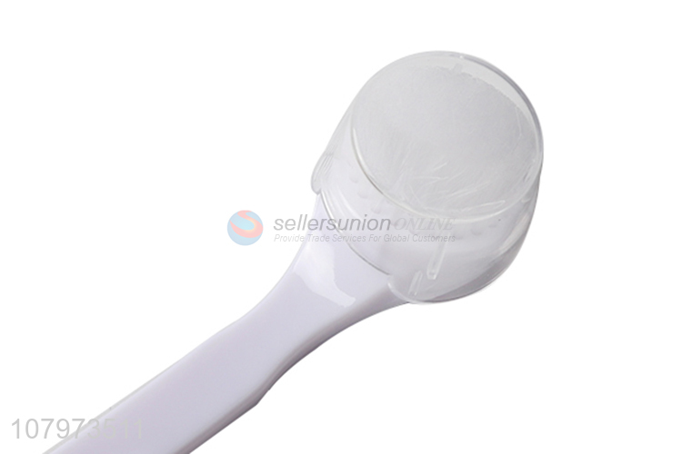 High Quality Soft Facial Cleaning Brush With Plastic Handle