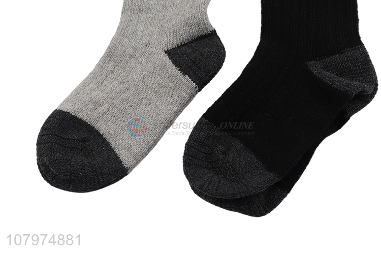 High quality women winter warm acrylic knitted crew socks wholesale