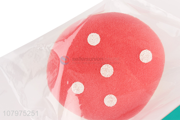 Good quality mushroom shape shower sponge children bath sponge