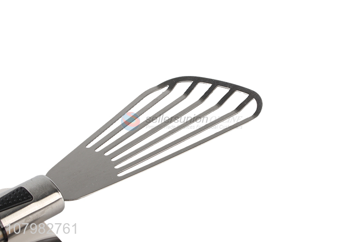 New product silver stainless steel multi-purpose fan-shaped frying shovel