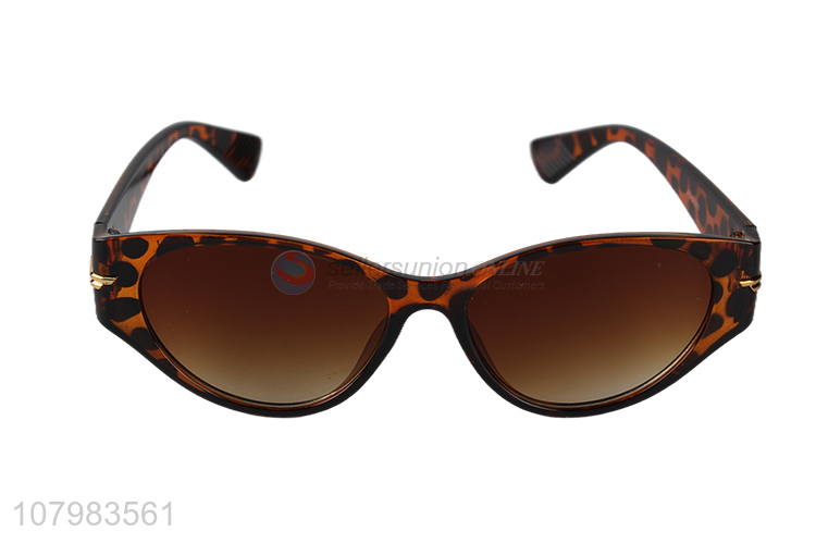 Hot Sale Leopard Print Frame Sunglass Sexy Sun Glasses For Women