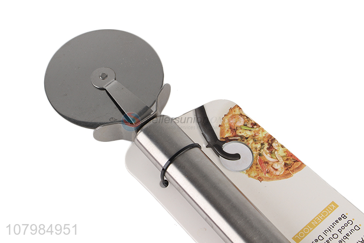 Factory supply stainless steel pizza cutter wheel pizza tools