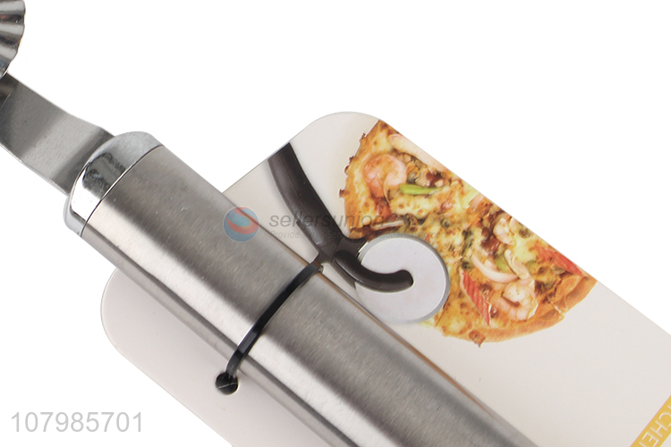 Factory supply multi-purpose stainless steel cheese pizza cutter slicer