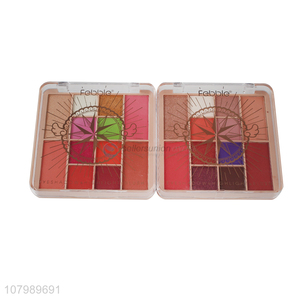 Lastest arrival candy color eyeshadow ladies portable eyeshadow palette