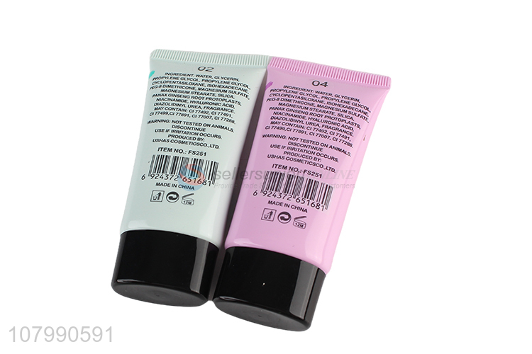 Latest arrival brightning moisturizing primer base water pump energy cream