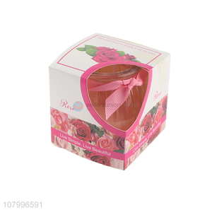 New Arrival Home Air Fresher Scented Candle With Glass Jar