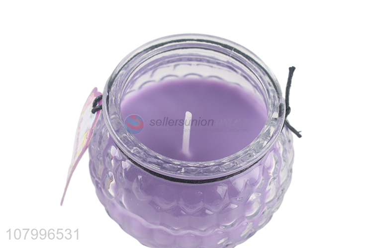 Best Selling Glass Jar Scented Candles With Lid For Gift