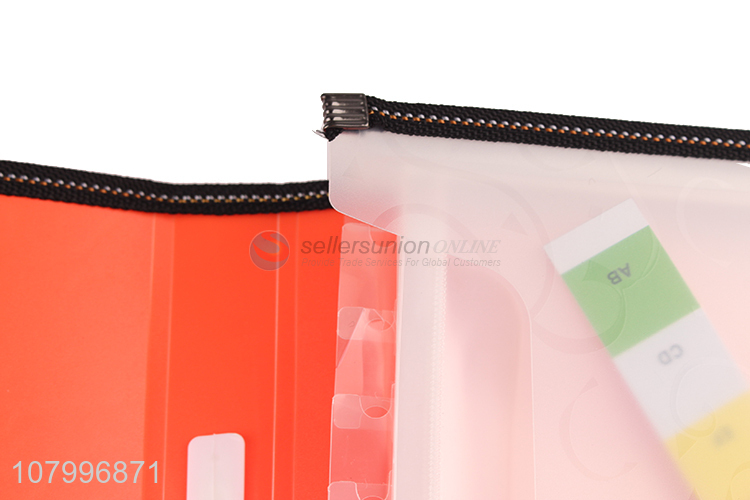 Wholesale Office Supplies Plastic Expanding File Folder Document Bag