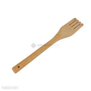 Yiwu wholesale bamboo eco-friendly cooking tools slotted spatula