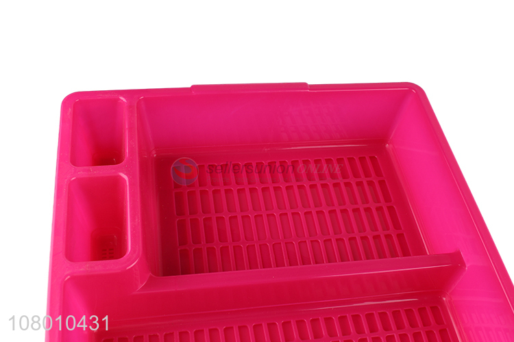 Good selling plastic household bowl dish racks storage racks