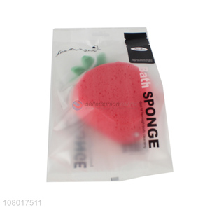 Best price fruit shape body cleaning bath sponge for sale