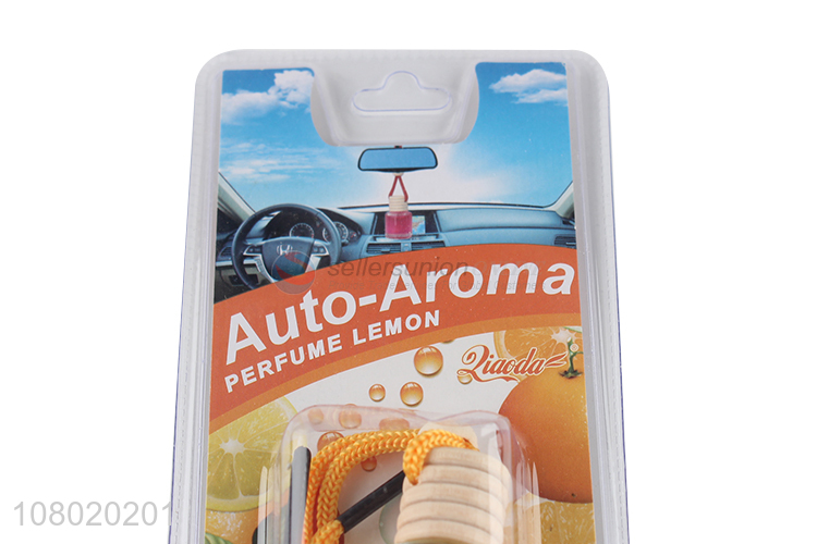 Custom Lemon Perfume Air Freshener Hanging Car Perfume