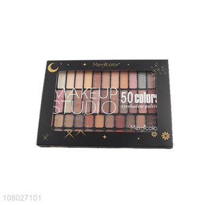 China supplier 50 colors eyeshadow palette long lasting eyeshadow palette