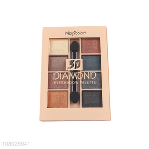 Recent product 8 colors eyeshadow palette with eyeshadow applicator