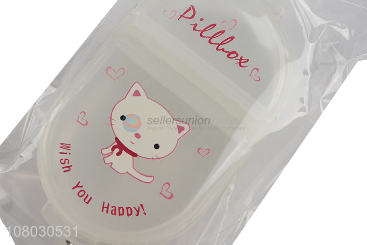 Popular products transparent plastic medicine box for travel