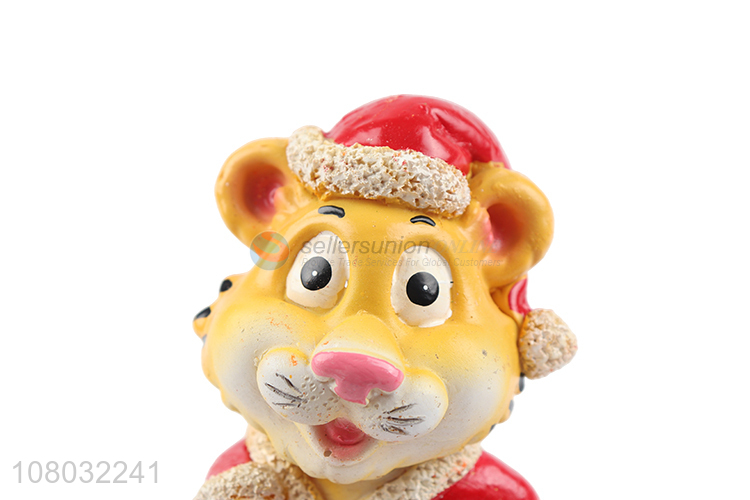 High quality christmas resin money box for sale