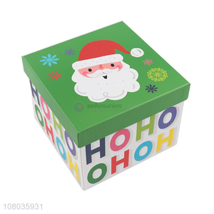 New arrival creative Christmas carton decoration holiday gift box