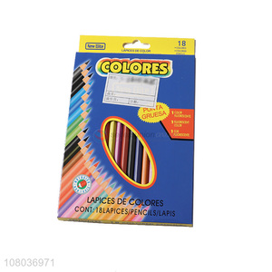 Factory Direct Sale 18 Colored Pencils For Drawing