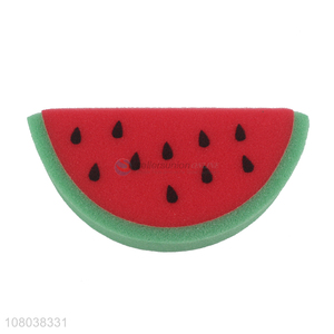 New Arrival Watermelon Shape Cleaning Sponge Scrubber Sponge