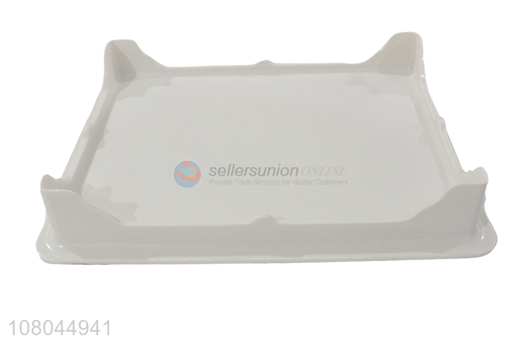 New Style Serving Tray Multipurpose Melamine Tray With Feet