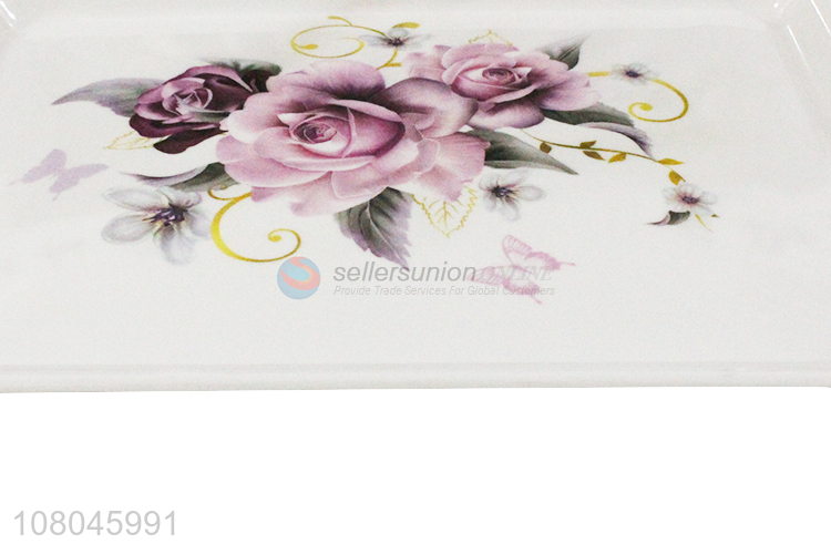 Custom Rectangle Melamine Tray Serving Tray Serving Tray