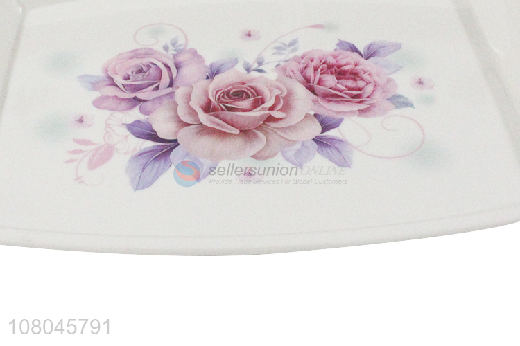 New Arrival Melamine Tray Serving Trayfood Tray With Handle