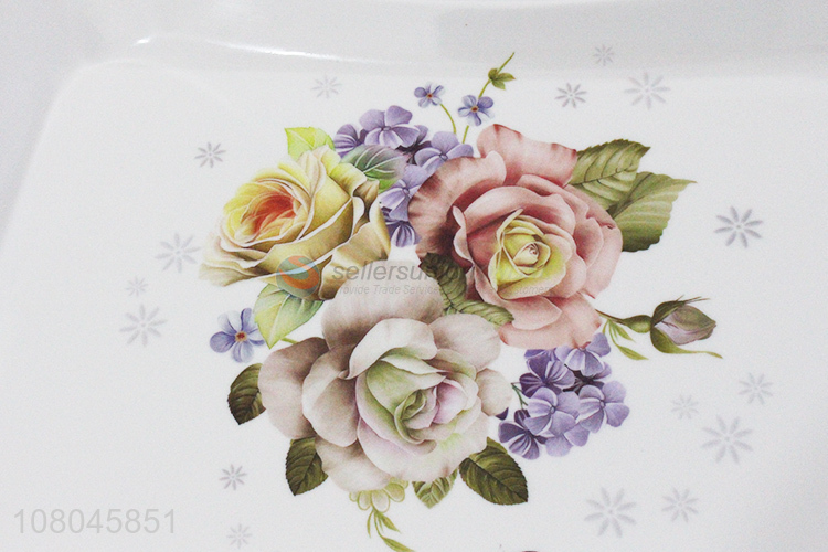 Best Sale Melamine Large Tray Fashion Restaurant Tray