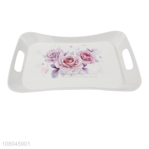 Wholesale Multipurpose Melamine Tray Popular Restaurant Trays