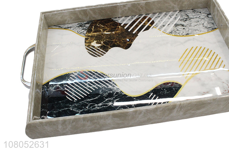 New Design Fashion Serving Tray Decorative Trays Food Tray