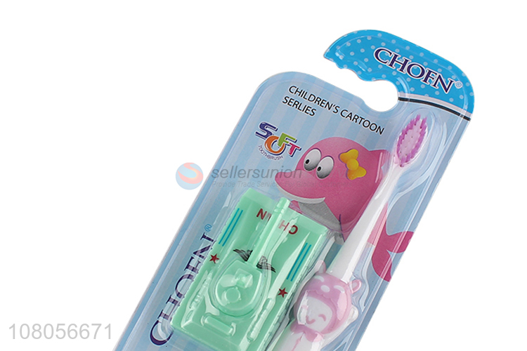 Yiwu market plastic children toothbrush portable travel toothbrush