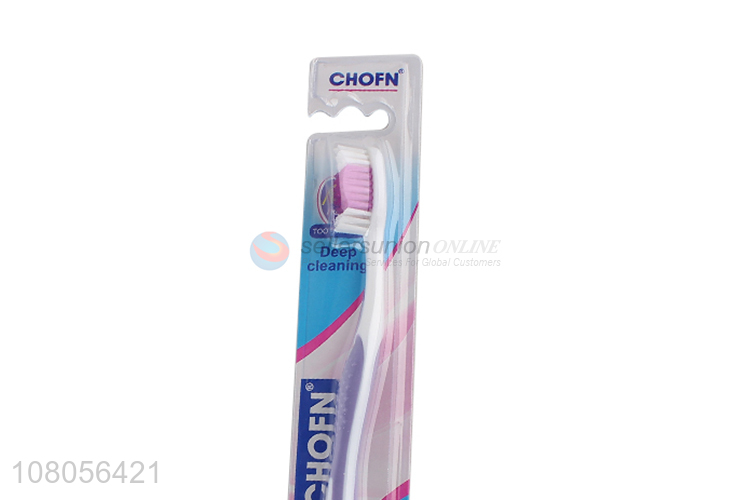 New arrival plastic portable adult toothbrush for household