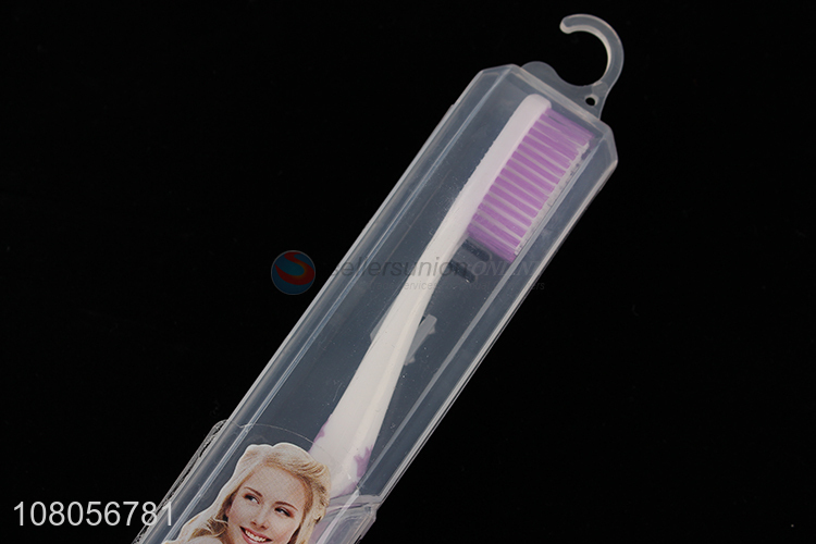 Low price plastic toothbrush travel portable toothbrush wholesale