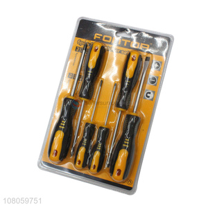 Good quality 6 pieces multi-purpose phillips slotted screwdrivers set