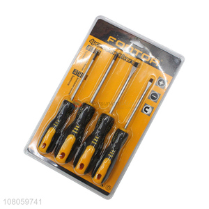 Hot selling 4 pieces phillips slotted screwdrivers set for home repair