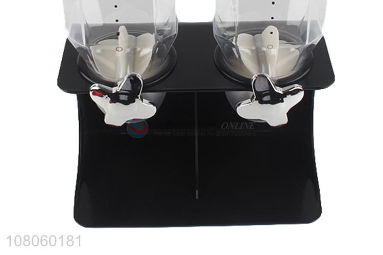 Yiwu supplier black double barrel kitchen cereal machine 1.5 liters