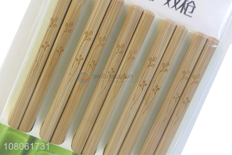 Wholesale Household Nature Bamboo Chopsticks Reusable Chopsticks