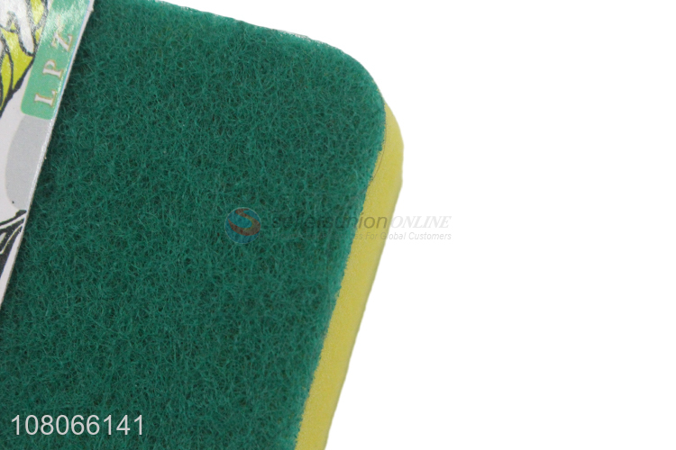 Wholesale durable sponge cloth kitchen cleaning sponge scrubbing sponge