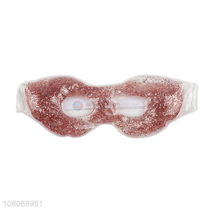 New style hot cold pack gel beads eye mask for sale