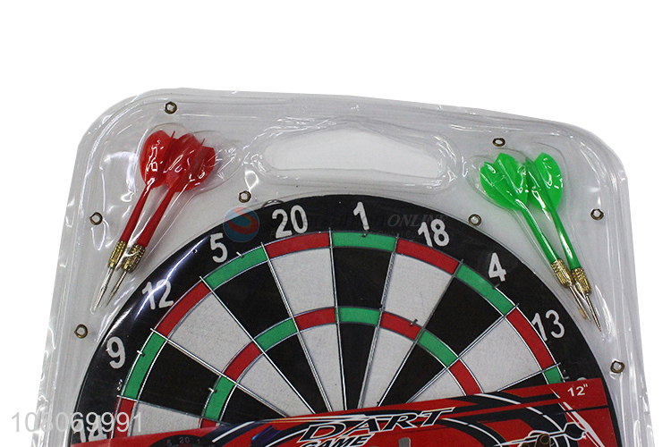 Good quality easy-to-mount dart board set for kids and adults