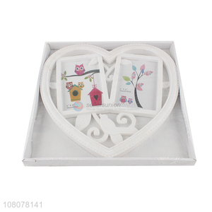 Hot Selling Heart Shape Photo Frame Decorative Picture Frame