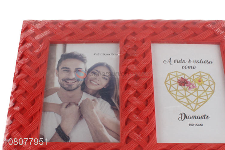 New Design Plastic Picture Frame Family Photo Frame