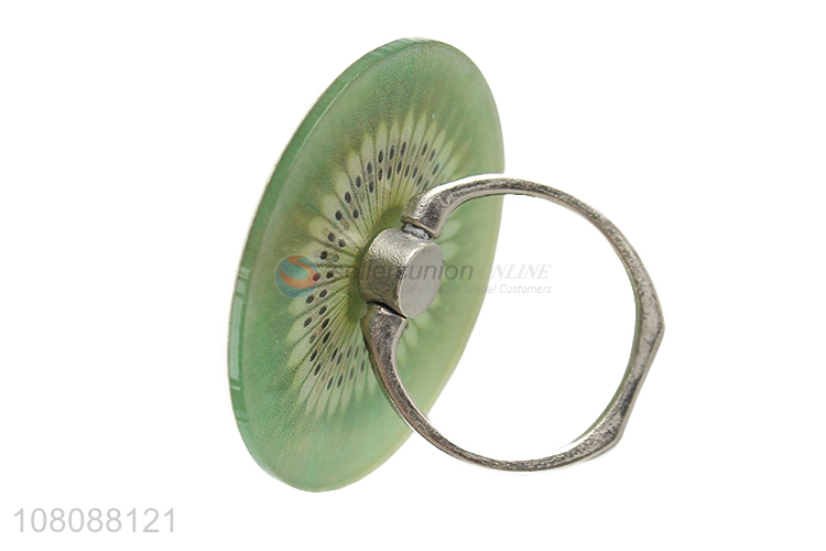 Yiwu market kiwi fruit acrylic cell phone ring holder bracket