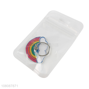 Good quality 360 degree rotation rainbow phone ring holder