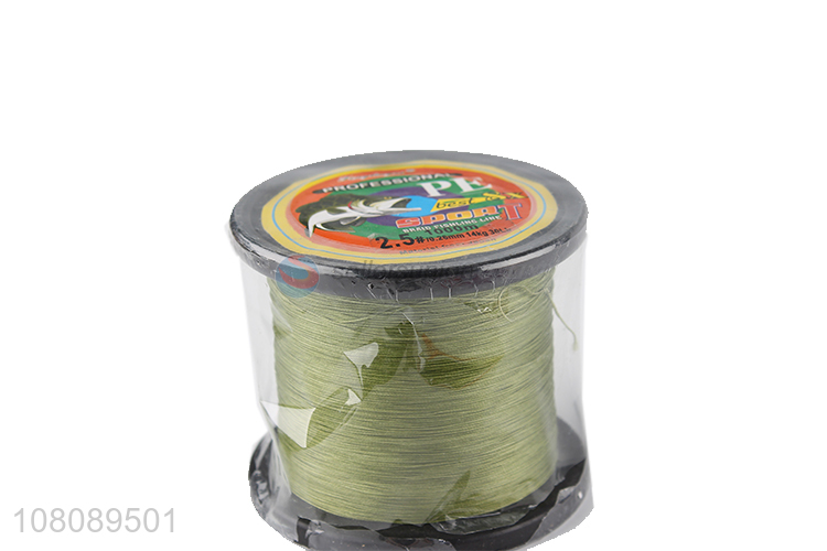 Hot selling green high-strength portable braided fishing line